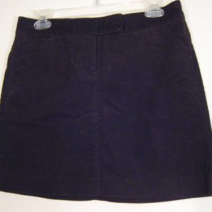 J. Crew Factory Womens Stretch Corduroy Mini Skirt